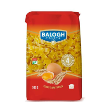  BALOGH TÉSZTA FODROS NAGYKOCKA 4 TOJÁSOS VISSZAZÁRHATÓ CSOMAGOLÁS 500G tészta