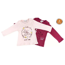 Bambi Disney Bambi baba póló felső 2 db-os pink 86/92cm