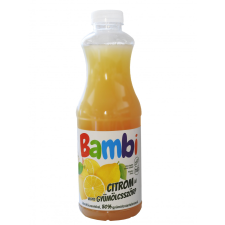 Bambi light citrom ízű gyümölcsszörp - 1000ml szörp