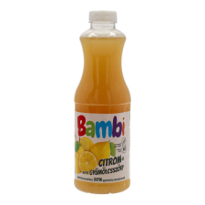  BAMBI LIGHT GYÜM.SZÖRP CITROM 1000ML DRS szörp