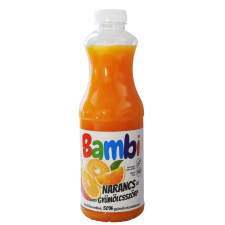 Bambi light narancs ízű gyümölcsszörp - 1000ml szörp