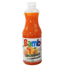 Bambi light sárgabarack ízű gyümölcsszörp - 1000ml üdítő, ásványviz, gyümölcslé