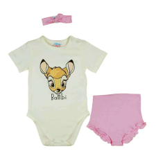 Bambi Rövidnadrágos kislány babaruha szett Bambi mintával - 86-os méret babaruha szett
