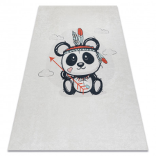 BAMBINO 1129 mosható szőnyeg panda gyerekeknek csúszásgátló - krém 160x220 cm lakástextília