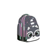 Bambino - Mosómedvés ergonomikus iskolatáska, hátizsák - 2 rekeszes - Racoon (663659) iskolatáska