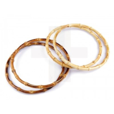  Bambusz fül táskára - 2 db dekorációs kellék