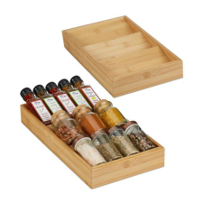  Bambusz fűszertartó fiókhoz 2 db-os készlet 10046355 papírárú, csomagoló és tárolóeszköz