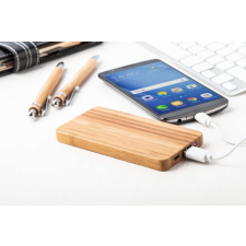 Bambusz power bank power bank