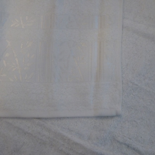  Bambuszos törölköző, Fehér (100 % bambusz), 70x140 cm lakástextília