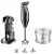 bamix Deluxe D típusú botmixer, 200 W, fekete