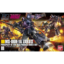 Bandai HGUC 1/144 MS-06R-1A ZAKU II Gundam figura (GUN57748) játékfigura