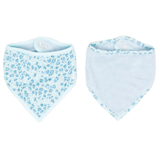 Bandana nyálkendõ 2 db Bébé-jou Leopard Blue előke