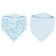 Bandana nyálkendõ 2 db Bébé-jou Leopard Blue előke