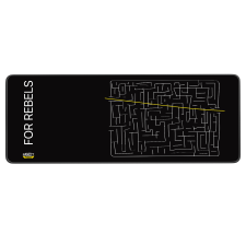 BANDIT Labirynth Gaming Egérpad 700 x 300mm - Fekete (BANDIT LABIRYNTH) egérpad