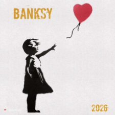  Banksy 2026 (Naptár/Határidőnapló) naptár, kalendárium