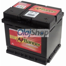  Banner Akkumulátor 45Ah 400A J+ (H:210mm;Sz175mm;M:190mm) autó akkumulátor