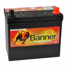 Banner Power Bull P4523 jobb pozitív 45Ah / 330A akkumulátor autó akkumulátor