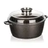 Banquet Bankett PREMIUM Dark Brown 28 × 12,5 cm, aromagombbal ellátott fedővel