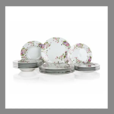  BANQUET BEAUTY tányérkészlet, 18 db 60311153 tányér és evőeszköz
