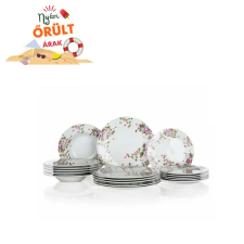  BANQUET BEAUTY tányérkészlet, 18 db 60311153 tányér és evőeszköz