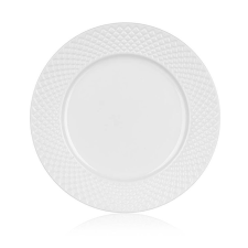 BANQUET DIAMOND LINE desszertes kerámia tányér, 20,2 cm, fehér 60322122 tányér és evőeszköz