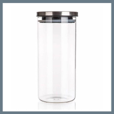  BANQUET FREIA Üveg Tárolóedény, 1450 ml, Fedővel 04303039 edény