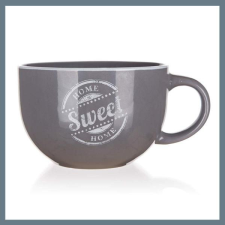 Banquet Kerámia bögre jumbo SWEET HOME 730 ml, szürke 60337158 bögrék, csészék
