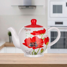  BANQUET Kerámia teáskanna RED POPPY 1200ml 60ZF1171RP vízforraló és teáskanna