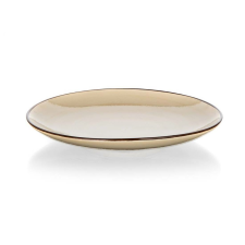 Banquet PALAS desszertes tányér, 21,5 cm,krémszínű, bézs tányér és evőeszköz