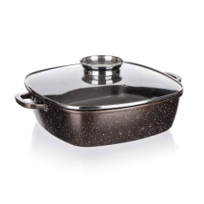 Banquet PREMIUM Dark Brown 28x28x8 cm (A20439) sütés és főzés