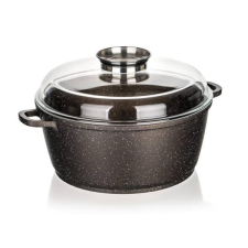 Banquet PREMIUM Dark Brown alumínium lábas – 28 cm 40055429 edény