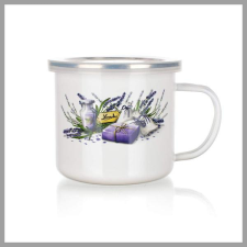  BANQUET Zománcos bögre LEVENDULA mintával, 0,5 l 13RMVEG06 bögrék, csészék