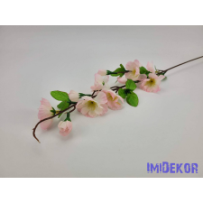  Barack ág szálas selyemvirág 62 cm - Halvány rózsaszín dekoráció