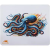 Baracuda Mousepad BGMP-51 OCTOPUS gamer egérpad - 300x250mm (BGMP-51)