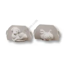  Bárány és tyúk sütemény forma sütés nélküli süteményekhez sütés és főzés