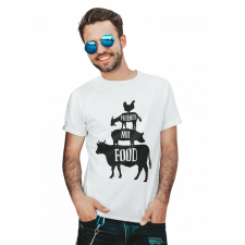  Barátok nem étel - Férfi Póló férfi póló