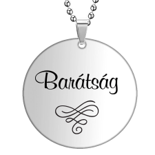  Barátság medál lánccal, választható több formában és színben nyaklánc