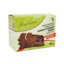 Barbara Barbara gluténmentes kakaós keksz kakaós tölt. étbevonatos 150 g reform élelmiszer