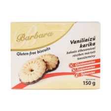 Barbara Barbara gluténmentes vaníliás karika 150 g reform élelmiszer