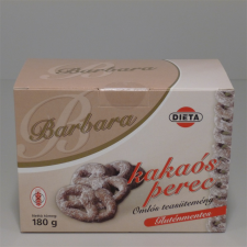 Barbara gluténmentes kakaós perec 150 g csokoládé és édesség