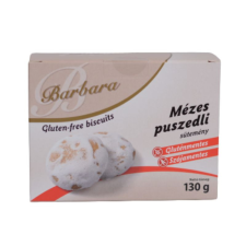Barbara gluténmentes mézes puszedli 130 g csokoládé és édesség