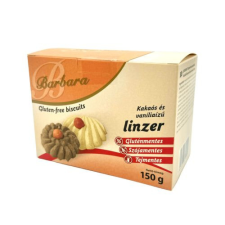 Barbara kakaós és vaníliaízű linzer 150g csokoládé és édesség