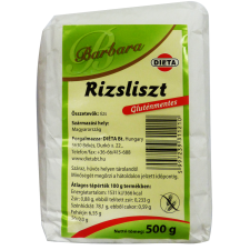  Barbara rizsliszt 500g gluténmentes termék