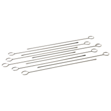  Barbecook BC-ACC-7073 10db-os rozsdamentes acélnyárs készlet, 33cm party kellék