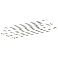 Barbecook BC-ACC-7073 10db-os rozsdamentes acélnyárs készlet, 33cm kerti sütés és főzés
