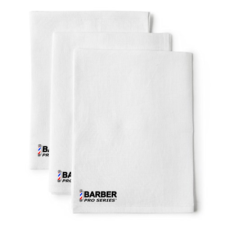 Barber - Pro Series Salon Towel Light Grey törölköző szalon használatra vil.szürke (30x50) lakástextília
