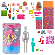 Barbie Color Reveal: Pizsiparty- Barbie és Chelsea babával barbie baba