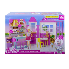 barbie étterem játékkészlet barbie baba