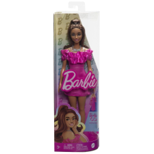 BARBIE FASHIONISTA SZATÉN FASHIONISTA BABA RÓZSASZÍN RUHÁVAL baba