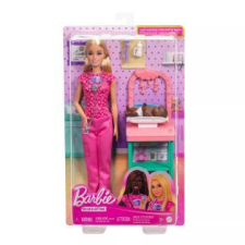 Barbie: Karrierista Barbie baba szettben - Gyerekorvos baba
